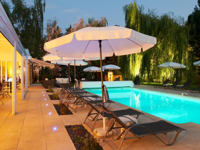 Les Jardins D'Adalric Hotel Obernai Exterior foto